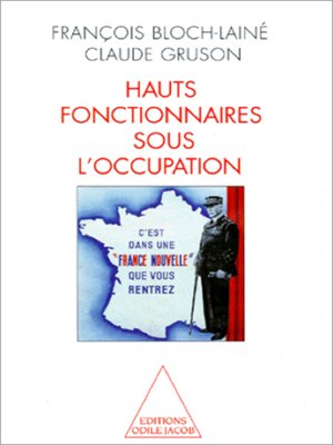 cover image of Hauts Fonctionnaires sous l'Occupation